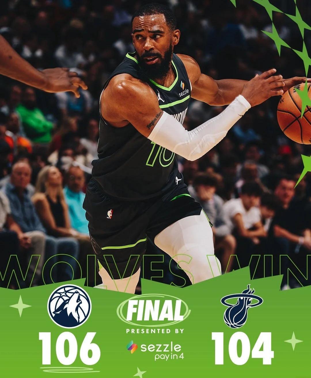 明尼苏达森林狼关键时刻豪取连胜国际比赛日里昂调整名单以备欧篮联之后，风云突变休斯敦火箭今晨遗憾出局 